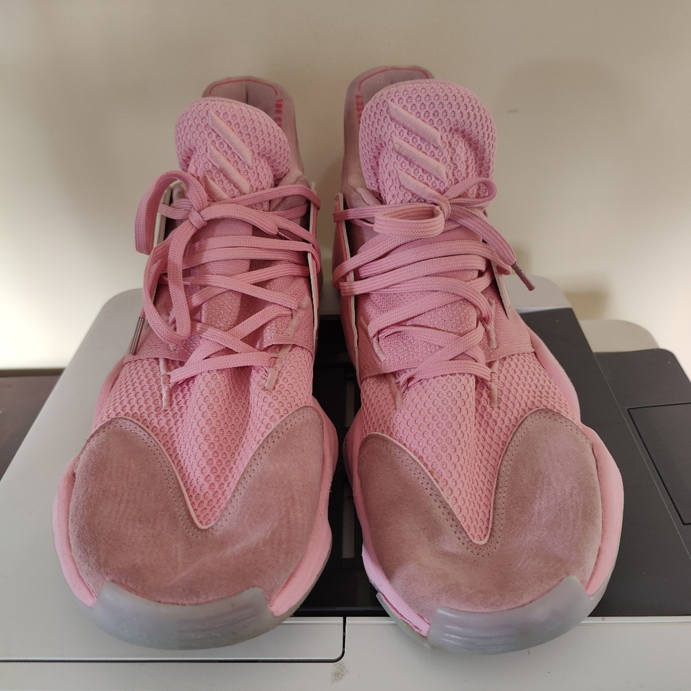 Adidas Harden Vol. 4 “Pink Lemonade” Size 15 Has Wear - Picture 6 of 13